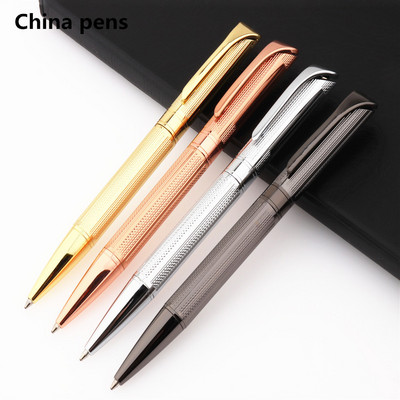 Luxus minőség All Color 719 Rose gold vonal Üzleti irodai Közepes hegyű golyóstollak Új Diákírószerek Kellékek