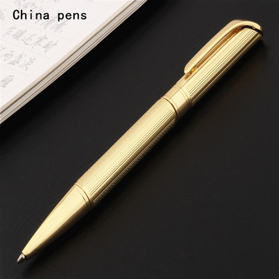 Luxus minőség All Color 719 Rose gold vonal Üzleti irodai Közepes hegyű golyóstollak Új Diákírószerek Kellékek
