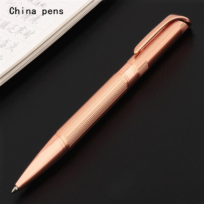 Luxus minőség All Color 719 Rose gold vonal Üzleti irodai Közepes hegyű golyóstollak Új Diákírószerek Kellékek