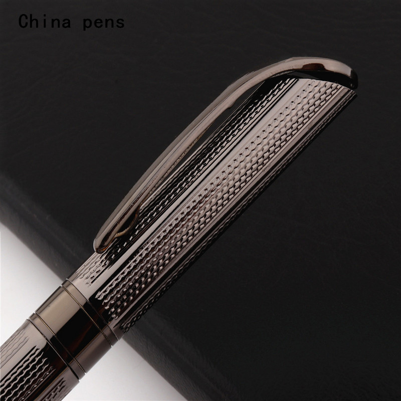 Luxus minőség All Color 719 Rose gold vonal Üzleti irodai Közepes hegyű golyóstollak Új Diákírószerek Kellékek