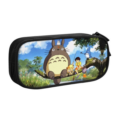Hayao Miyazaki Anime Manga pernica za djevojčice Veliki kapacitet My Neighbor Totoro And Spirited Away Torba za kutiju za olovke Školski pribor