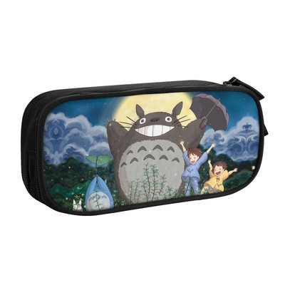 Hayao Miyazaki Anime Manga pernica za djevojčice Veliki kapacitet My Neighbor Totoro And Spirited Away Torba za kutiju za olovke Školski pribor