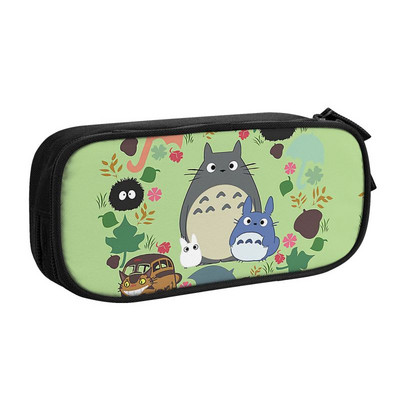 Hayao Miyazaki Anime Manga pernica za djevojčice Veliki kapacitet My Neighbor Totoro And Spirited Away Torba za kutiju za olovke Školski pribor
