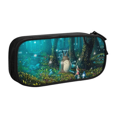 Hayao Miyazaki Anime Manga pernica za djevojčice Veliki kapacitet My Neighbor Totoro And Spirited Away Torba za kutiju za olovke Školski pribor