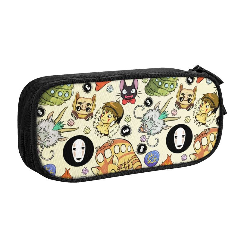 Hayao Miyazaki Anime Manga pernica za djevojčice Veliki kapacitet My Neighbor Totoro And Spirited Away Torba za kutiju za olovke Školski pribor