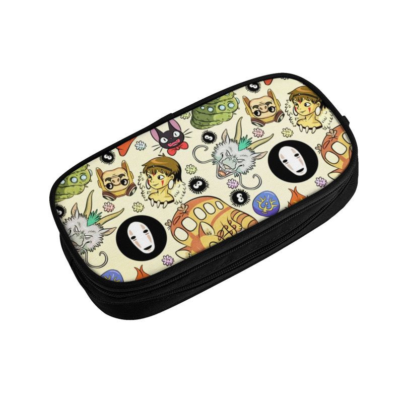 Hayao Miyazaki Anime Manga pernica za djevojčice Veliki kapacitet My Neighbor Totoro And Spirited Away Torba za kutiju za olovke Školski pribor