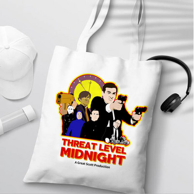 uredska TV emisija Dunder Mifflin Paper Company torba za kupnju višekratna torba za kupnju višekratna torba za višekratnu upotrebu bolsas ecologicas cabas