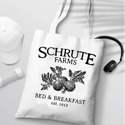 uredska TV emisija Dunder Mifflin Paper Company torba za kupnju višekratna torba za kupnju višekratna torba za višekratnu upotrebu bolsas ecologicas cabas