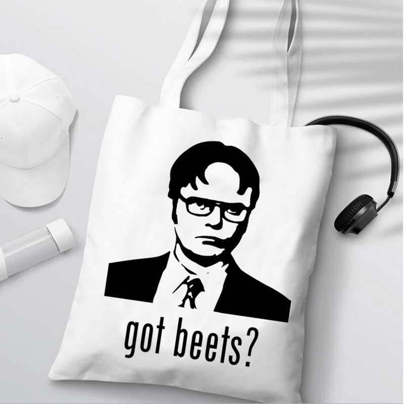 uredska TV emisija Dunder Mifflin Paper Company torba za kupnju višekratna torba za kupnju višekratna torba za višekratnu upotrebu bolsas ecologicas cabas