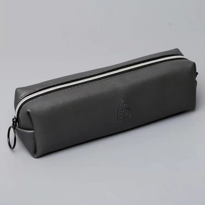 Kandiline pliiatsiümbris Nahast pliiatsikott Vintage retro tõmblukuga pliiatsiümbris kirjatarvete kotid õpilaste kontoritarvete jaoks