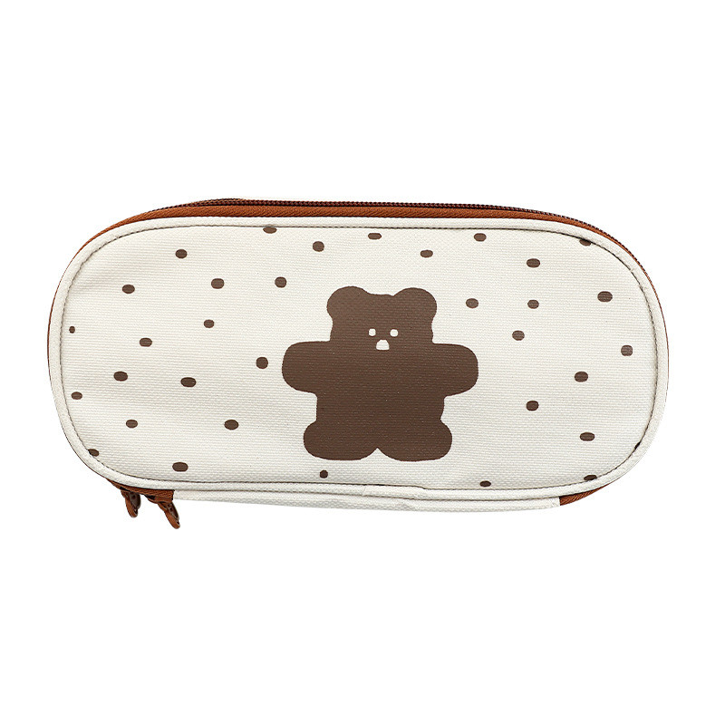 EZONE armas karu pliiatsikott õpilastele kirjatarbed Kawai multifilmi pliiatsikott Suure mahutavusega hoiukott Kosmeetikakott koolitarbed