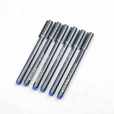 Stilo cu gel de calitate superioară, 0,7 mm, de mare capacitate, pixuri cu cerneală negru/albastru/roșu, pentru scris neted, cerneală cu gel, articole de papetărie de birou, 6 buc/lot