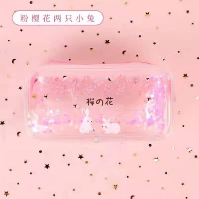 Sädelevad pliiatsikotid koolitarbed neiu tüdrukud õpilastele kingituseks pliiatsikotid meik kosmeetikakotid reisikotid kirjatarbed