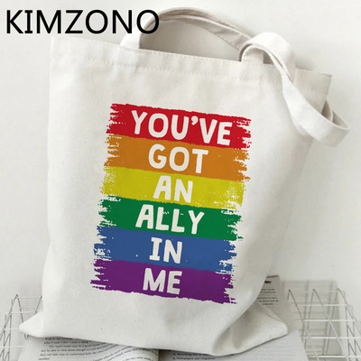 Lgbt shopping torba za višekratnu upotrebu bolso torba bolsa bag net sac cabas grab