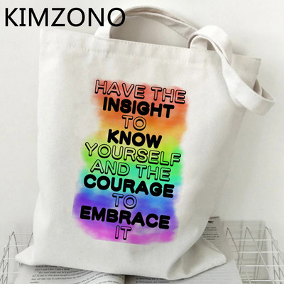 Lgbt shopping torba za višekratnu upotrebu bolso torba bolsa bag net sac cabas grab
