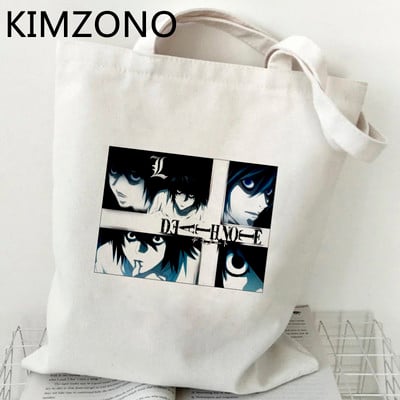 Death Note Misa Amane torba za kupnju trgovina bolsas de tela ručna torba višekratna torba platnena tkanina sacola string custom