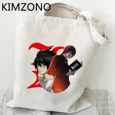 Death Note Misa Amane torba za kupnju trgovina bolsas de tela ručna torba višekratna torba platnena tkanina sacola string custom