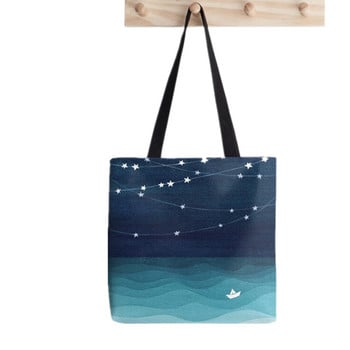 2021 Shopper Fox Tote Bag Creativity Print Tote Bag γυναικεία τσάντα Harajuku shopper κορίτσι Τσάντα αγορών Τσάντα ώμου Lady Canvas Bag