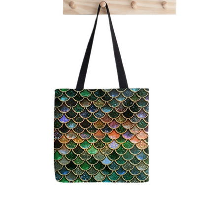 2021 Shopper Fox velika torba Kreativnost Print torba ženska Harajuku shopper torba djevojka Torba za kupovinu na rame Ženska platnena torba