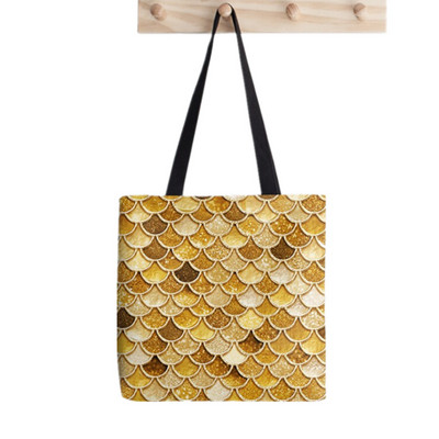 2021 Shopper Fox velika torba Kreativnost Print torba ženska Harajuku shopper torba djevojka Torba za kupovinu na rame Ženska platnena torba