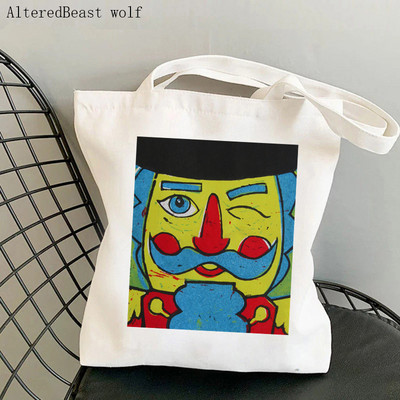 Ženska torba za kupovinu, božićna baletna torba Orašar Harajuku platnena torba za kupovinu, torba za djevojčice, ženska torba na rame