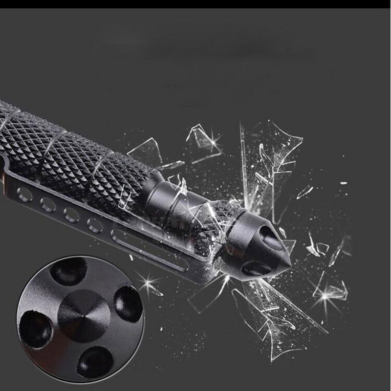 1PC NOVA visokokvalitetna taktička obrambena olovka u metalnim bojama Uredske kemijske olovke za učenike