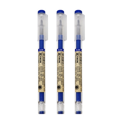 Olovke s gelom od 0,35 mm, crvena/crna/plava, šipka za punjenje tinte, japanska olovka za ručku, školski uredski pribor za pisanje.