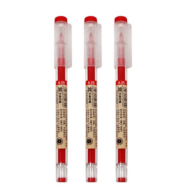 Olovke s gelom od 0,35 mm, crvena/crna/plava, šipka za punjenje tinte, japanska olovka za ručku, školski uredski pribor za pisanje.