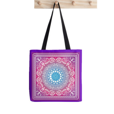 2021. shopper zelena torba s uzorkom bandana ženska torba Harajuku shopper torba za djevojku torba za kupovinu na rame ženska platnena torba