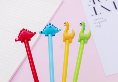 1kom slatke Kawaii crtane životinje Gel olovke Olovke s potpisom Escolar za ured Školski pribor za pisanje Poklon pribor za učenike Olovke