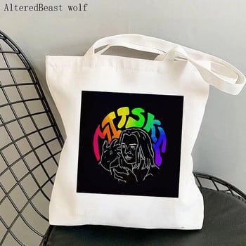 Γυναικεία τσάντα ώμου Mitski Cartoon τυπωμένη τσάντα Harajuku Shopping Canvas Shopper Τσάντα για κορίτσι Τσάντα ώμου Tote Lady Bag