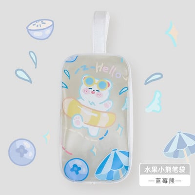 Trusa transparentă pentru creion Papetărie Kawaii Husă pentru creion Trousse Scolaire Astuccio Estojo Escolar Piornik Truse pentru fete