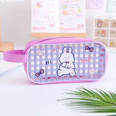 Trusa transparentă pentru creion Papetărie Kawaii Husă pentru creion Trousse Scolaire Astuccio Estojo Escolar Piornik Truse pentru fete