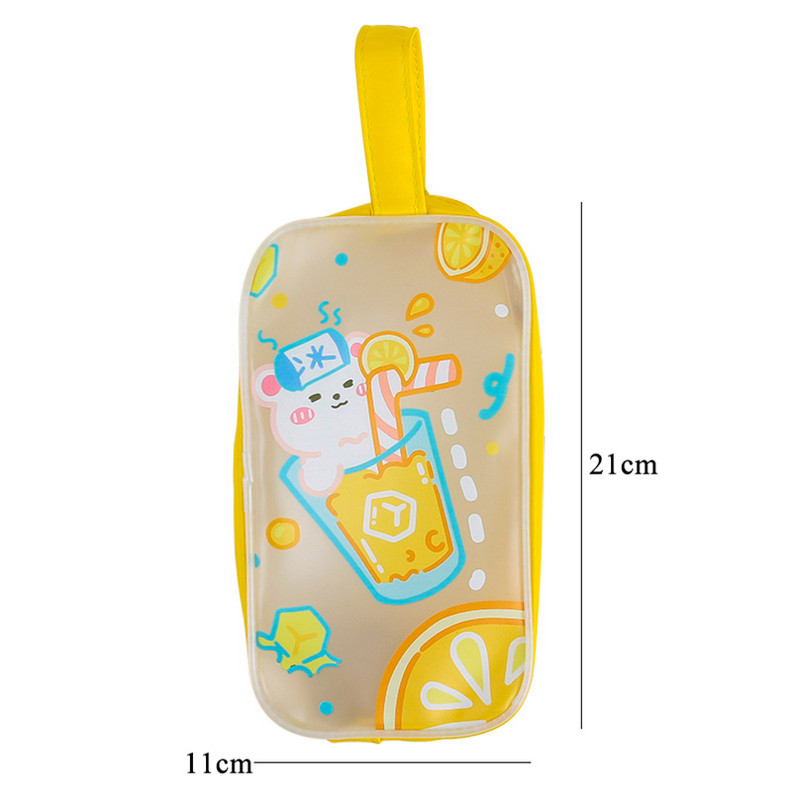 Trusa transparentă pentru creion Papetărie Kawaii Husă pentru creion Trousse Scolaire Astuccio Estojo Escolar Piornik Truse pentru fete