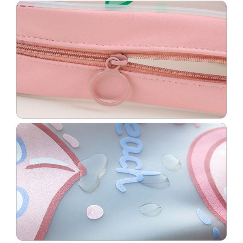 Trusa transparentă pentru creion Papetărie Kawaii Husă pentru creion Trousse Scolaire Astuccio Estojo Escolar Piornik Truse pentru fete