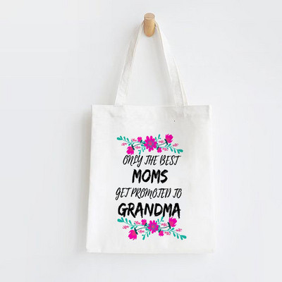 Najbolja na svijetu Bakina platnena torba za kupnju Bakine torbe za kupovinu preko ramena Ženska torba Velika torba Novi bakin dar