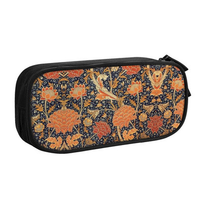 Fox and Hares by William Morris Pernice za djevojčice i dječake po narudžbi s cvjetnim tekstilnim uzorkom, kutija za olovke velikog kapaciteta, torba za pisma