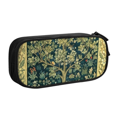 Fox and Hares by William Morris Pernice za djevojčice i dječake po narudžbi s cvjetnim tekstilnim uzorkom, kutija za olovke velikog kapaciteta, torba za pisma