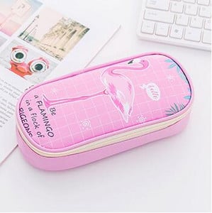 Flamingo pernica rešetka kalem kutusu Kawaii estuche escolar PU kožna pernica pernica školska pernica pernica dopisni materijal