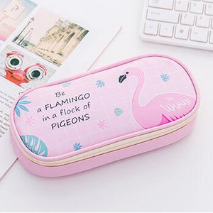 Flamingo pernica rešetka kalem kutusu Kawaii estuche escolar PU kožna pernica pernica školska pernica pernica dopisni materijal