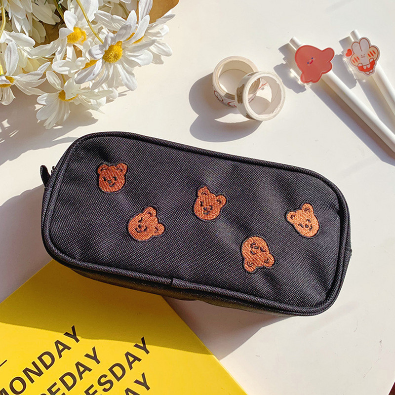 Pernica Black Kawaii Estuches Escolares Školski pribor Bear Astuccio Torbica za olovke Trousse Scolaire Školske pernice