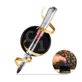 Pix transparent de tip stilou, 0,4/0,5 mm, creativ, care poate absorbi cerneală, pixuri cu bile pentru birou, școală, materiale de scris