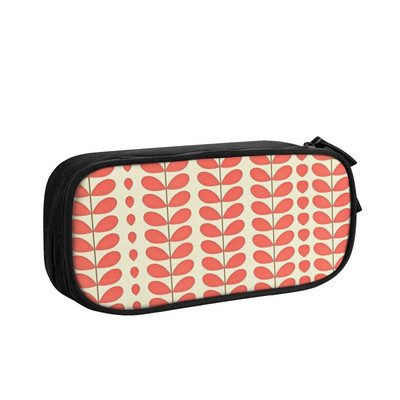 Orla Kiely skandináv virágos művészeti ceruza toll lány fiúknak, nagy tárolóhely század közepén, modern ceruzatasak iskolai kiegészítők