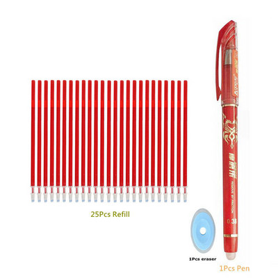 Brisiva olovka Plava crna šarena tinta Brisivo punjenje Štapići Periva drška Pisaći pribor za školski uredski pribor