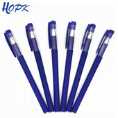 6 kom/set Gel olovka s crvenom plavom crnom tintom 0,5 mm Olovke za pisanje Štap Jednostavna ručka za olovku za učenike Školski uredski pribor Pribor