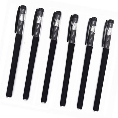 6 kom/set Gel olovka s crvenom plavom crnom tintom 0,5 mm Olovke za pisanje Štap Jednostavna ručka za olovku za učenike Školski uredski pribor Pribor