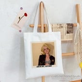 Lana Del Rey Modne ručne torbice Torbe na rame Ležerna kupovina Djevojačka torbica Ženska elegantna platnena torba Eko torba Torba za višekratnu upotrebu