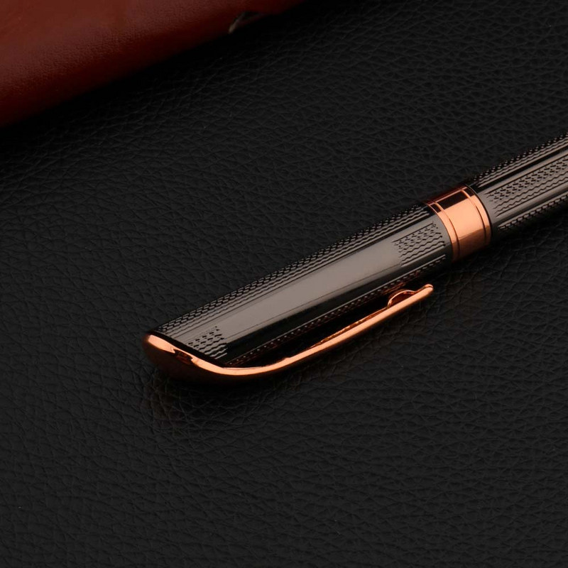 AUKŠTOS KOKYBĖS metalinis tušinukas Pistoletas, pilkas Piešimo raštas rožinis auksinis TUŠINYS Mokyklos mokinio biuro dovanos Kanceliarinės prekės