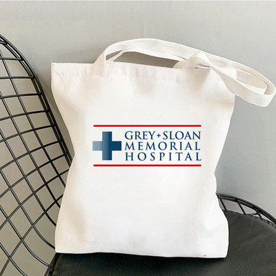 Greys Anatomy Shopping Bag Tote Canvas Ručna torba Višekratna Bolsa platnena torba Pletena torba za kupnju