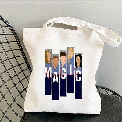 Greys Anatomy Shopping Bag Tote Canvas Ručna torba Višekratna Bolsa platnena torba Pletena torba za kupnju
